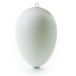 Jajko plastikowe białe16cm