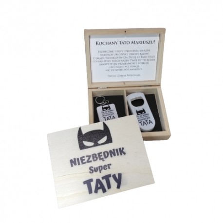 Herbaciarka elegancki zestaw prezentowy Dzień Ojca