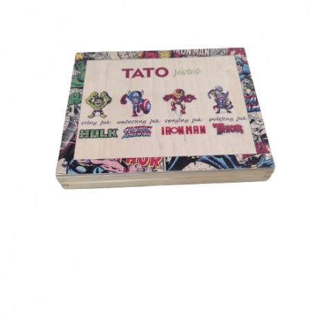 Herbaciarka pudełko niezbędnik na DZIEŃ TATY 