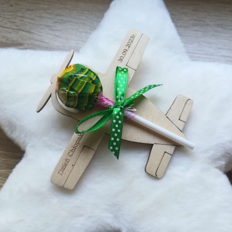 Kwiatek z lizakiem, słodki prezent na Dzień Kobiet