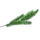 Gałązka igliwie jodły 70cm kryształki