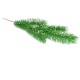 Gałązka igliwie jodły 70cm kryształki