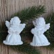 Aniołki gipsowe 4 szt 