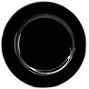TALERZ CZARNY DUŻY dekoracyjny 1szt. 28cm