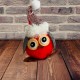Sowa w czapce zawieszka 1sztuka