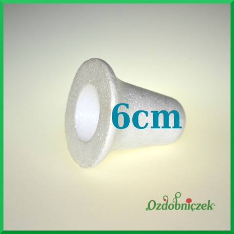 Dzwonek styropianowy 6cm