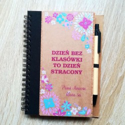 Notes długopis eko notatnik kajet dla Nauczyciela