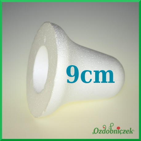 Dzwonek styropianowy 9cm