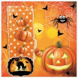 Serwetka do decoupage halloween 