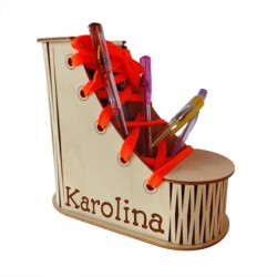 Organizer sznurowany but, duży, dzień kobiet, chłopaka