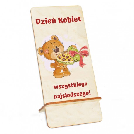 Podstawka na telefon na Dzień Chłopaka 