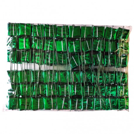 Prezent na piku ZIELONY 2,5cm zestaw  60 sztuk