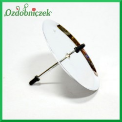 Złote podstawki pod świece walcowe 1szt/70mm