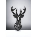 Geometryczna dekoracja ścienna - Jeleń 