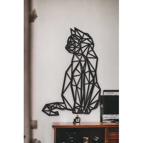 Geometryczna dekoracja ścienna - Koliber 