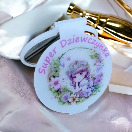 Lusterko z nadrukiem Prezent dla niej Dzień Kobiet