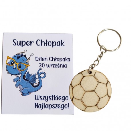 Brelok na Dzień Chłopaka - piłka 
