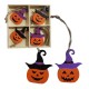Zawieszki dynie ozdobne Halloween 8szt.