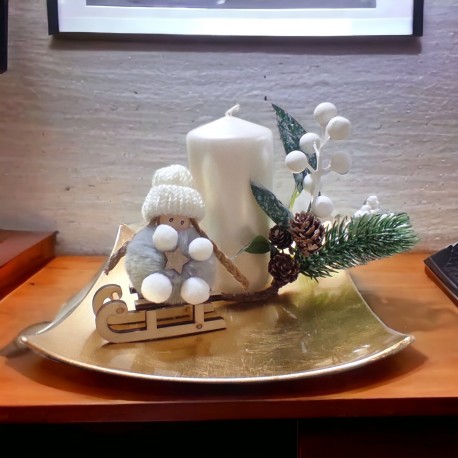 TALERZ ZŁOTY 18x18cm kwadrat