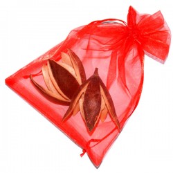 Woreczek z organzy 15x20cm- 1szt- CZERWONY