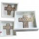 Ramka obraz 3D prezent dla dziecka krzyż modlitwa OJCZE NASZ