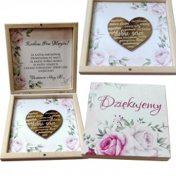 Zestaw prezentowy na Dzień Nauczyciela, oragnizer + kartka