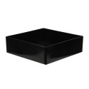 Donica baza KWADRAT czarna 20cm/20cm