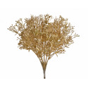 Gałazka ozdobna , mini jemioła bukiet 6szt złota