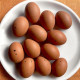 Jajka imitujące naturalne w siatce  5 cm /12 szt. 