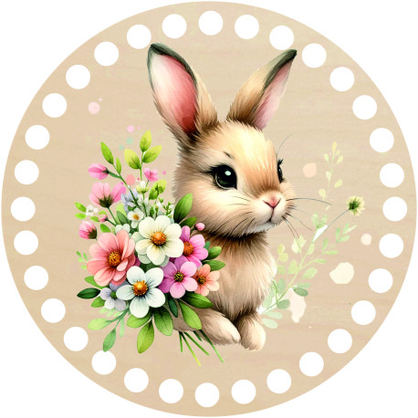 Baza do koszyka 25cm, nadruk uv WIELKANOC DUŻO WZORÓW