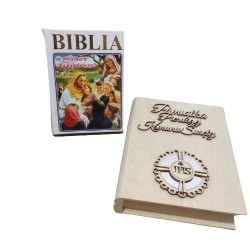 Pamiątka I Komunia Święta z Biblią, wzór nr 2 