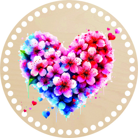 Baza do koszyka 17cm, nadruk uv WIELKANOC DUŻO WZORÓW