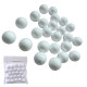 Zestaw kul styropianowych 2,5cm/24szt