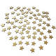 Gwiazdki 3 rozmiary złote - 18szt