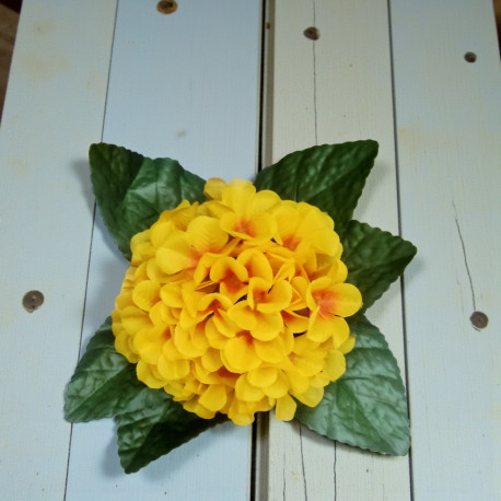 Bukiet kwiatowy - prymulki żółte - 20cm