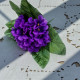 Bukiet kwiatowy - prymulki fioletowe - 20cm