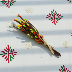 Bazie kolorowe gałązki w pęczku