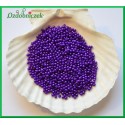 Perełki dekoracyjne 3mm/7gr fioletowe perłowe