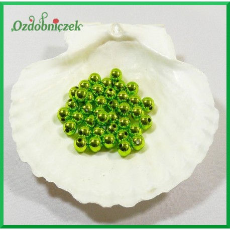 Perełki 8mm zielone
