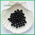 Perełki 8mm duża paczka czarne