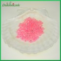 Diamenciki akrylowe 6mm różowe przeźroczyste 