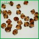Diamenciki akrylowe 8mm duża paczka brązowe przeźroczyste
