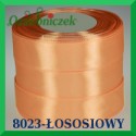 Wstążka tasiemka satynowa 6mm kolor łososiowy 8023