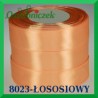 Tasiemka satynowa 6mm kolor łososiowy 8023