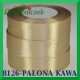 Tasiemka satynowa 6mm kolor kawa z mlekiem 8126
