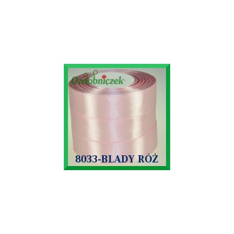 Tasiemka satynowa 12mm kolor blady róż 8033