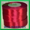 Tasiemka satynowa 12mm kolor bordowy 8058