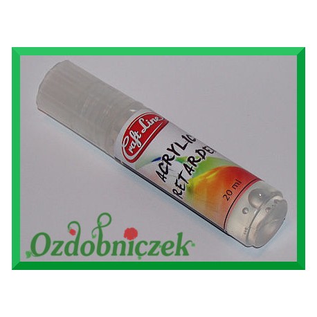 Opóźniacz akrylowy 20ml - Acrylic retarder
