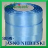 Tasiemka satynowa 12mm kolor jasny niebieski 8099