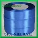 Wstążka tasiemka satynowa 12mm kolor niebieski 8105